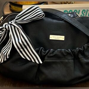 Kate Spade Black Duffle Purse